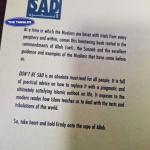Don’t Be Sad