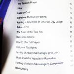 The Book of Islamic Fasting (Sawm)